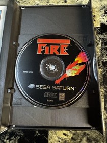 Black Fire (Sega Saturn, 1996) CIB Complete with Registration Card