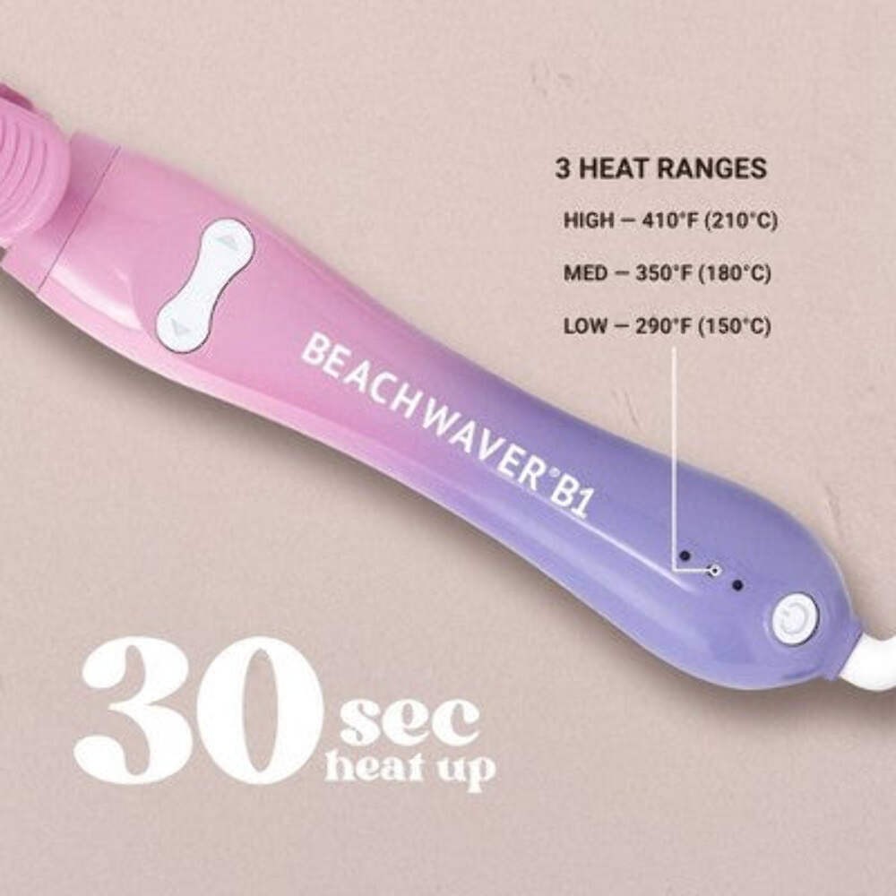 BEACHWAVER Co. Curling Wand Pink Sunset 1" - Imperfect Box