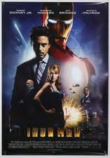Iron Man Ironman - original DS movie poster 27x40 D/S INTL FINAL