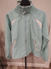 Women s Columbia Full Zip Jacket. Aqua Blue. Size medium
