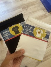 Lidl White Tshirt (M) Maglietta Uomo Man Bianca LIVERGY Lidl Fan Kollekti