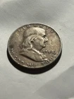 1954 S Franklin Half Dollar