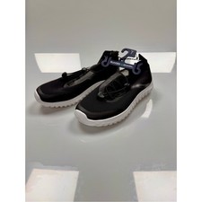 Rugged Shark Water Sneakers Womens 7 Black AquaFlow Drainable Beach Shoes