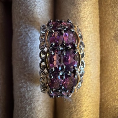 Michael Valitutti Gems En Vogue 24k Accent, Palladium Silver, Pink Turmaline, NH