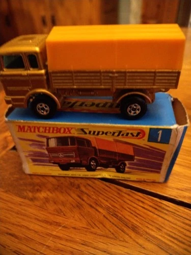 matchbox superfast vintage toy cars no 1