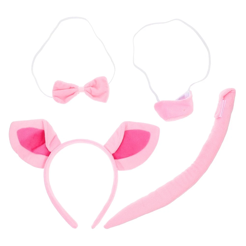 VETEMENTS Set Abbigliamento Maiale Papà Bambino Vestito Fantasia Costume Accessori Animale Festa