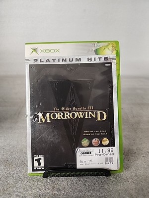Elder Scrolls 3 III: Morrowind (Microsoft Xbox) (CIB Complete) No Map Disc Crack
