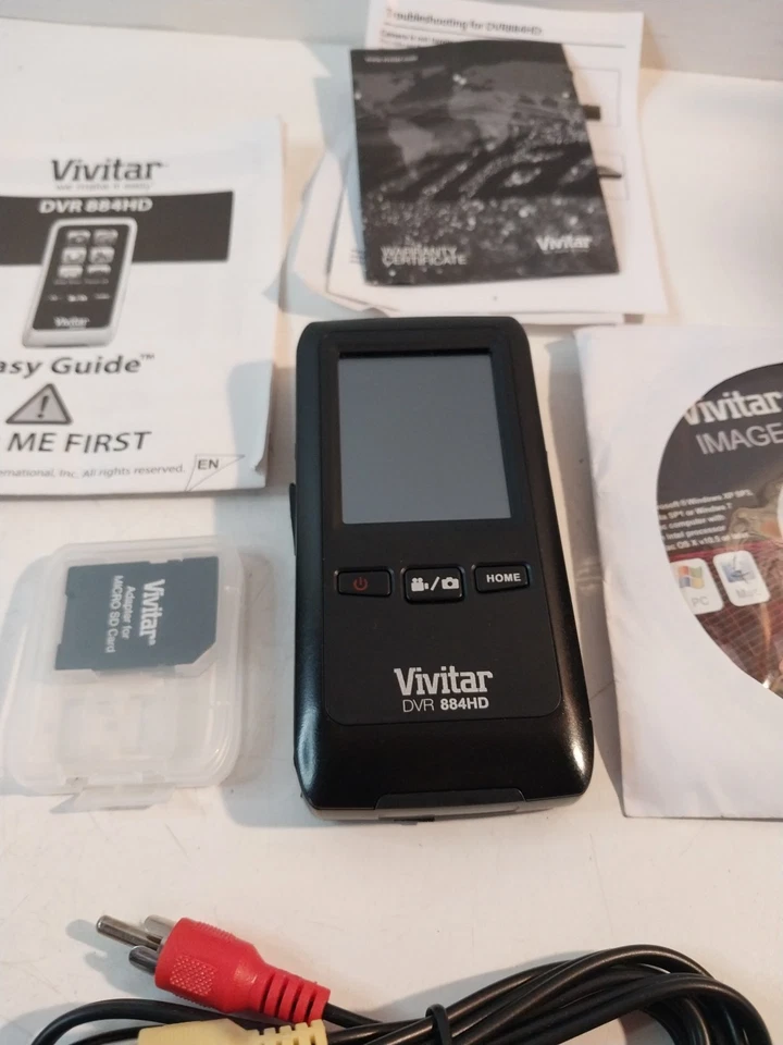 Vivitar DVR 884HD Camcorder -  Black - Image 2 of 4