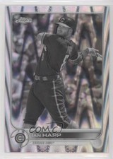 2022 Topps Chrome Sonic Black & White RayWave Refractor Ian Happ #199 he4