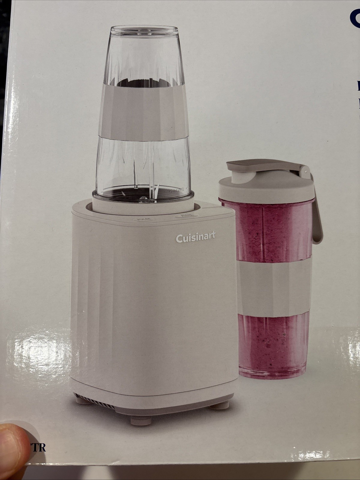 Cuisinart Soho Personal Blender White CPB-7TR Brand New