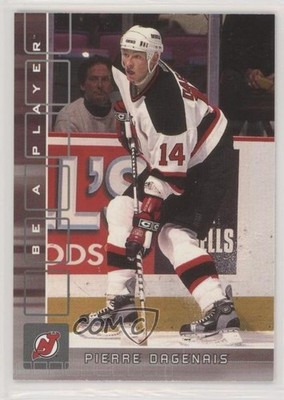 2001-02 ITG Be A Player Memorabilia Pierre Dagenais #155 1z4