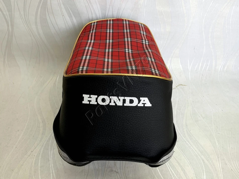 Cubierta de asiento tartán Honda Z50A 1968-1971. Funda de sillín para bicicleta Z50Z Z50 JDM Z50A K0-K2 Foto 3 de 4