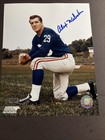 Alex Webster Autographed Signed 8x10 Photo - Giants - Lucky's Authentic — photo 2