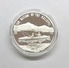 1973 Sovereign Nation of the Kalispel  Indian Tribe  .999 Silver Proof Rd