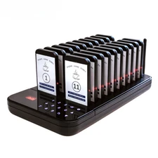 Wireless Restaurant Pager Queue Paging System Waiter Calling System for Coffee