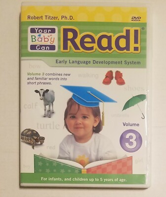 Your Child Can Read! Early Language Development Vol. 3 (DVD) Infants to ...