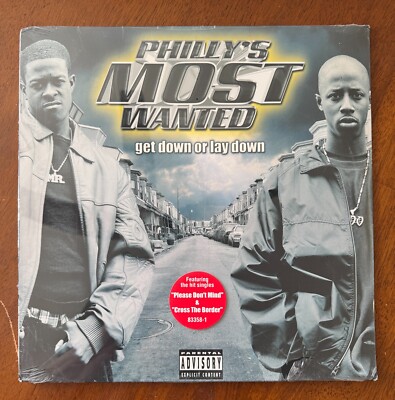 Philly's Most Wanted - Get Down or Lay Down - 2x LP Vinyl - Sealed, Hype Sticker