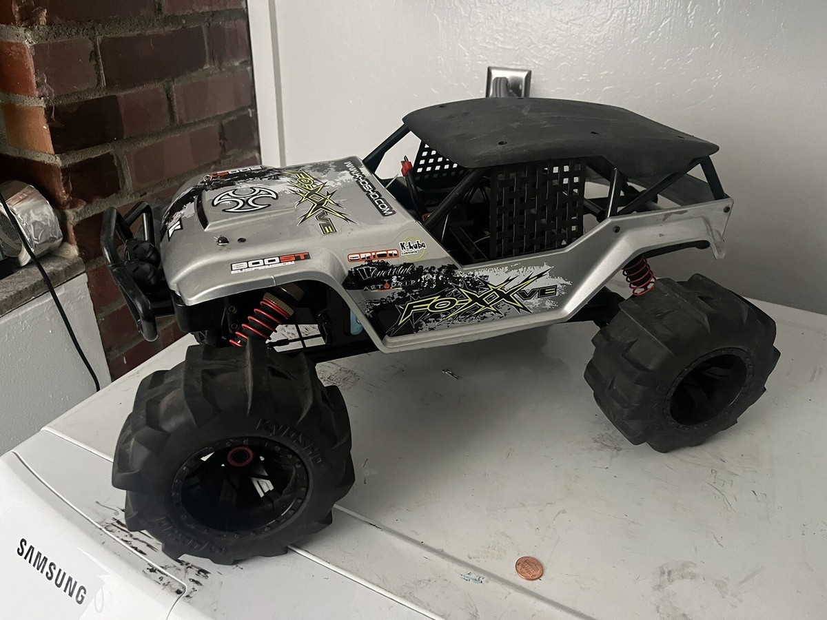 RARE!! KYOSHO FO-XX VE 1:8 4WD Monster Truck Brushless Foxx