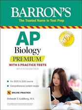 LIKE NEW Barron's AP Biology Premium Test Prep, 7th Edition