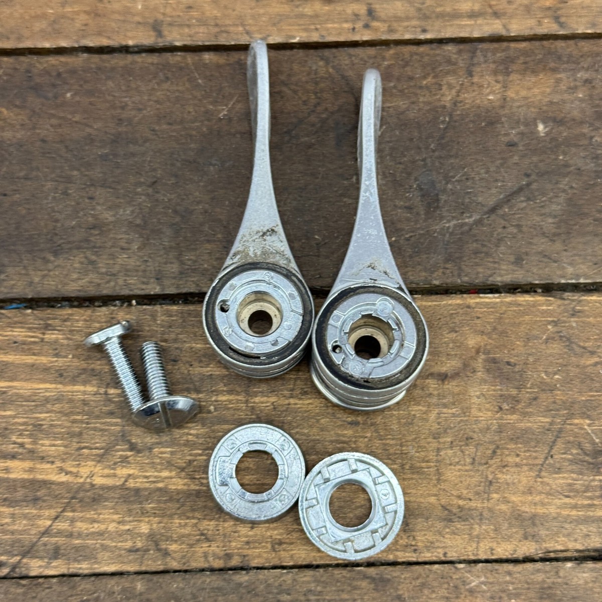 Shimano RX100 SL-A550 Shifter Set Down Tube Shift 7 Speed