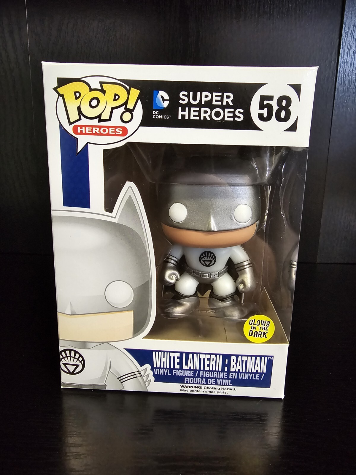 Funko Pop! - Heroes - White Lantern : Batman #58 - Glow In The Dark