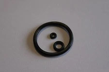 10 pack o-rings black rubber nitrile body jewelry spare o-ring