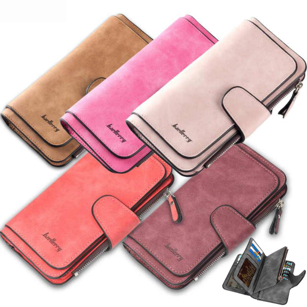 Women Lady Soft Leather Wallet Long Clutch Card Holder Purse Handbag Santa Gifts