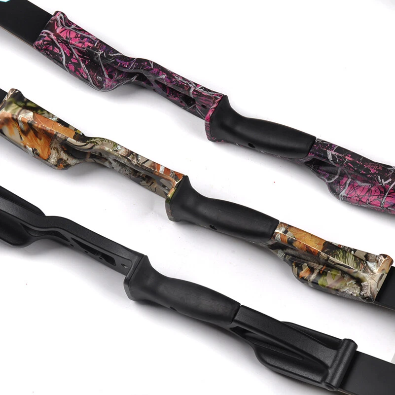 56'' 30-50lbs Recurve Bow Hunting Bow Archery W/ 17'' Riser Long Bow for Archery - Image 3 of 4