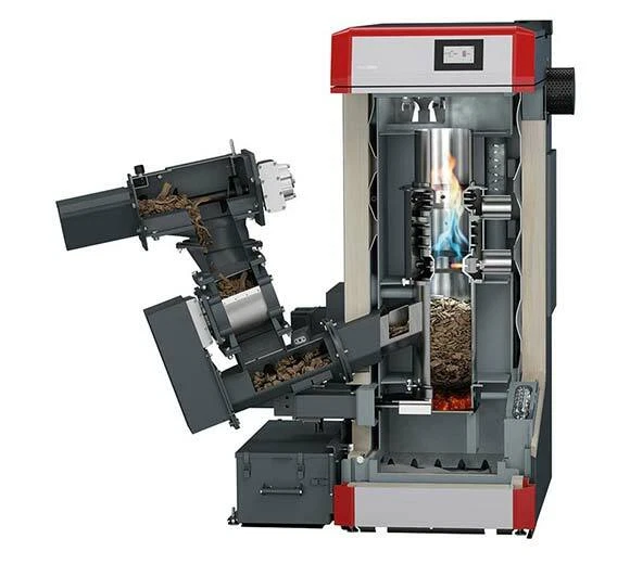 Commercial wood chip boiler PuroWIN100, 340,000 BTU/hr, non-EPA | eBay