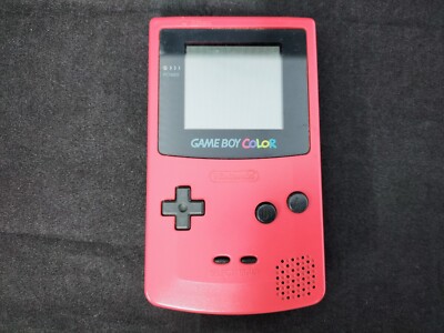 Nintendo Switch Game Boy CoLor L3346 Nintendo Gameboy Color console Red Japan GBC x | eBay