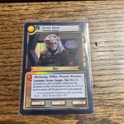 Star Trek CCG: 10th Anniversary Arctic’s Batam ‘Treasure Seeker’ 0P13 ...