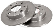 Front Brake Discs Set 2x A.B.S. 15832 for Honda Beat 0.7 91-96 Jazz 1.2 83-86