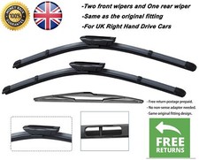 Limpiaparabrisas delantero y trasero 32"30"14" para Citroen C4 Picasso 2009-2013