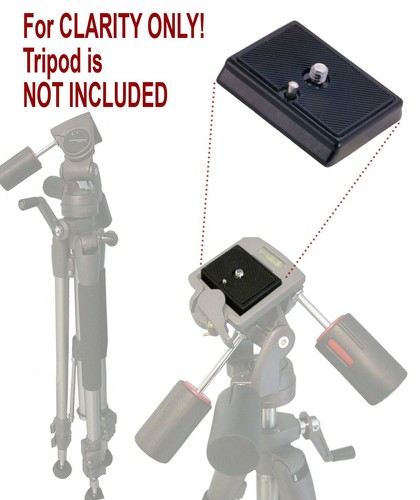 Quick Release Plate for Amvona Dynatran AT-6308 Tripod & 3-way head - Picture 4 of 4