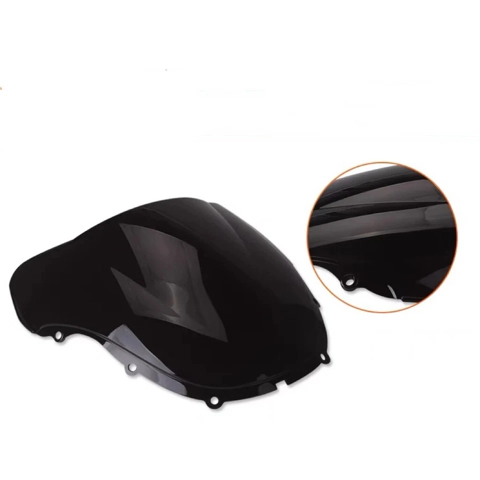 Black Front ABS Windshield Windscreen for CBR600F3 1995 1996 1997 1998 Honda - Image 3 of 3