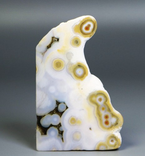Natural Ocean Jasper Agate Eye Quartz Crystal Stone Pendant Mineral Specimen - Picture 2 of 10