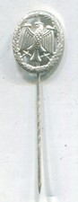 Bundeswehr Leistungsabzeichen Silber  15mm Anstecknadel (117)