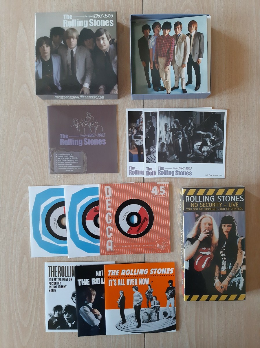 ROLLING STONES-Single s Collection/日本London 15枚入りボックス