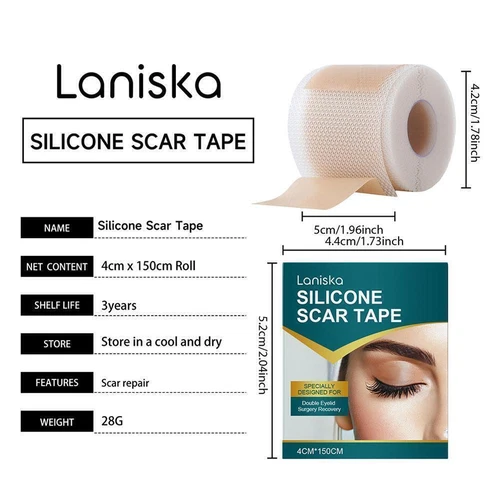Silicone Scar Sheets,Silicone Scar Tape,Silicone Sheets BEST For Scars X2J4 - Picture 11 of 13
