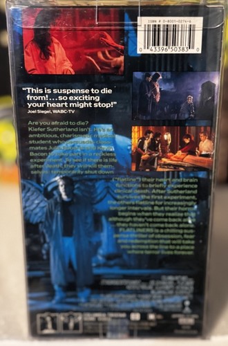 FLATLINERS 1990 HORROR VHS Factory Sealed 1st Release Feb 1991 Watermarks w/Case - Picture 8 of 9