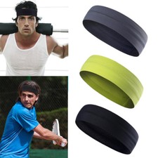 Non-slip Headband Absorbent Sweat Headscarf Quick Dry Elastic Sweatband Hairband