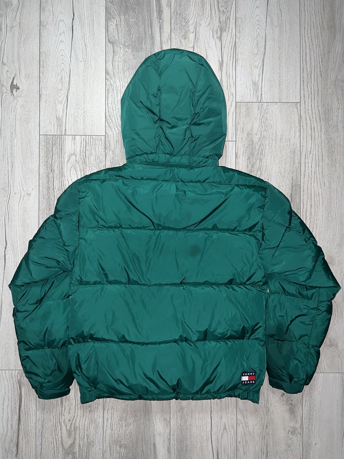 Tommy Jeans Alaska Puffer Jacket Turf Green | Size: S | RRP-£210 image 4