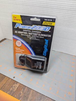 Digital Camera AC Adaptor Olympus &110-220 volts Cameras NEW B25