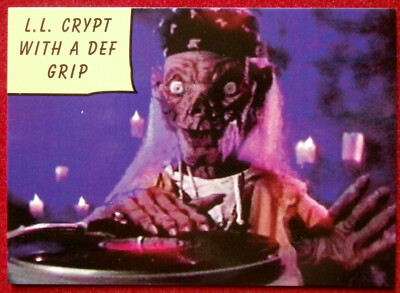 TALES FROM THE CRYPT - Card #043 - L L CRYPT WITH A DEF GRIP - CARDZ 1993