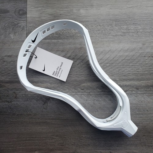 NEW Men's Nike VAPOR PRO Lacrosse Head WHITE Unstrung HD VPPO WE XX/BOM
