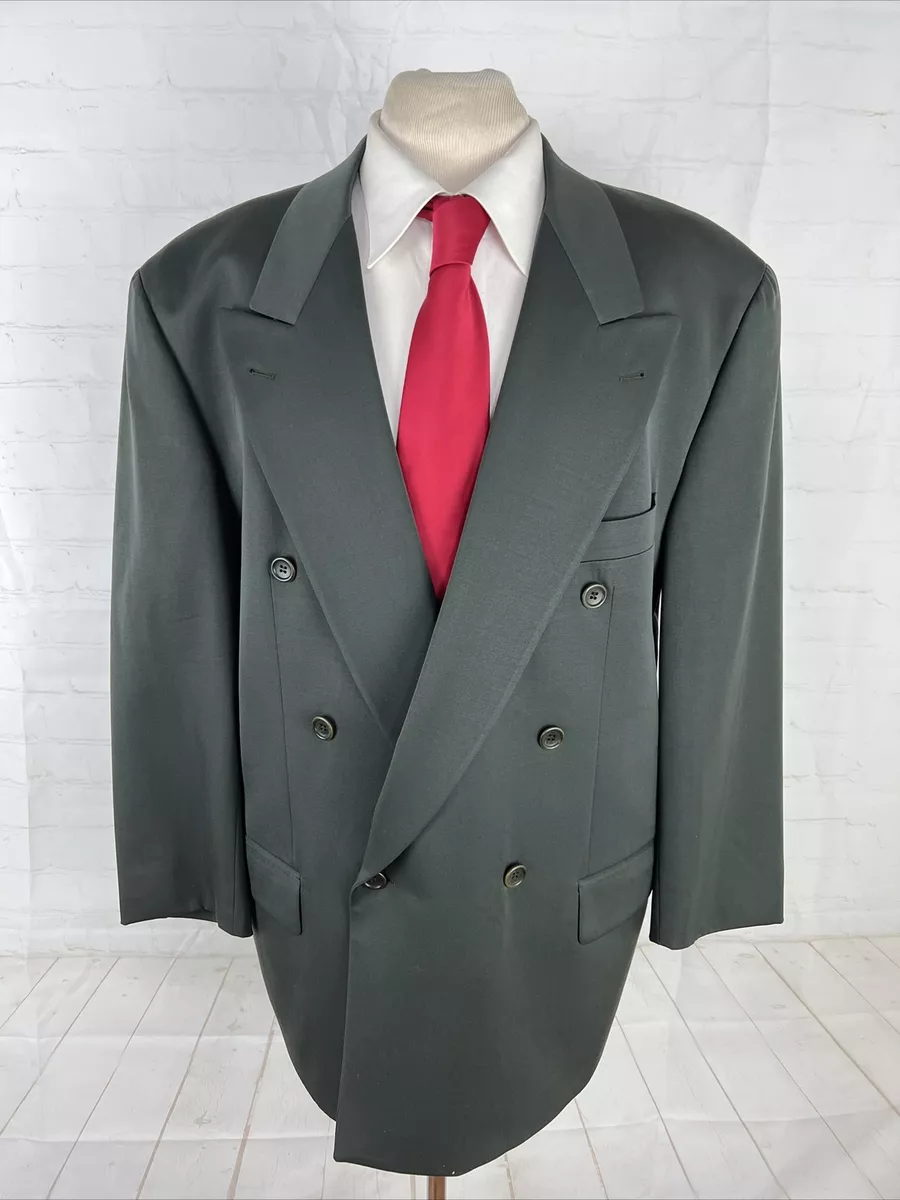 Boss double hotsell breasted suit