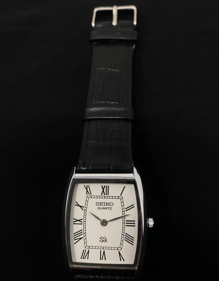 Reloj de pulsera vintage Seiko de cuarzo delgado para caballero - ENVÍO GRATUITO Foto 4 de 4