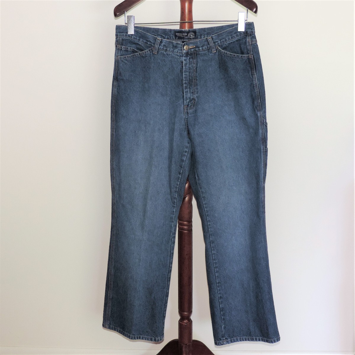 Venezia Jeans Clothing Co Wide Leg Denim Carpenter Jeans