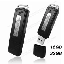 BUG USB Voice Recorder Activated Digital Mini Audio Listening Device Dictaphone