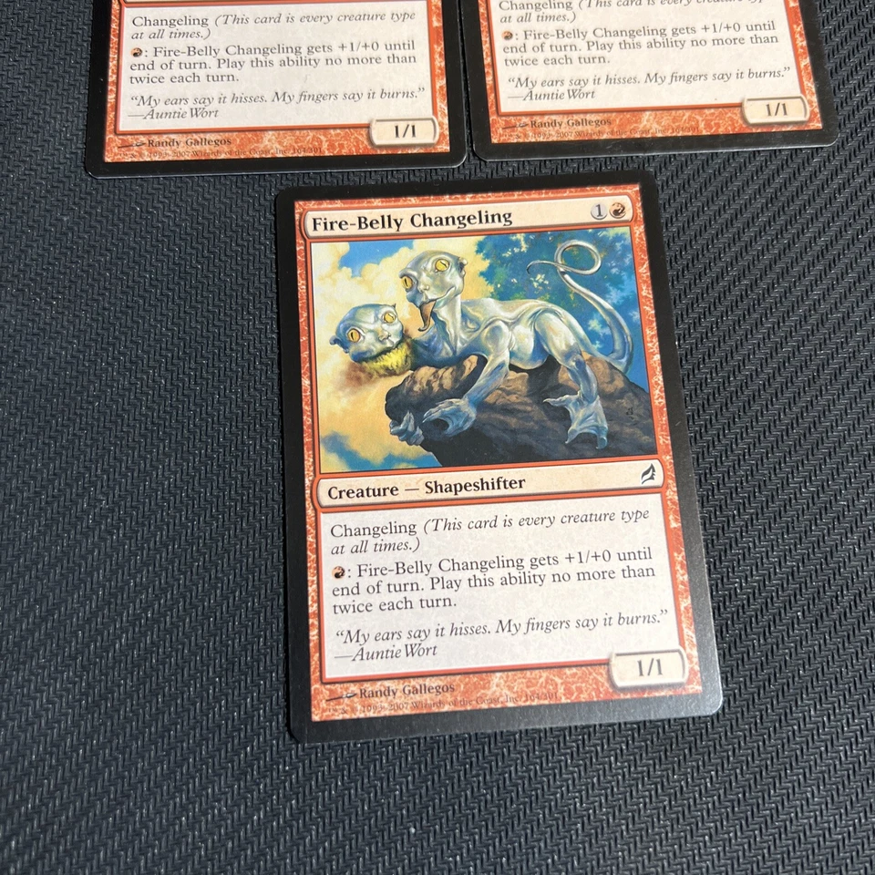 Fire-belly Changling  Magic The Gathering Mtg Lorwyn Card 3 - Image 3 of 4